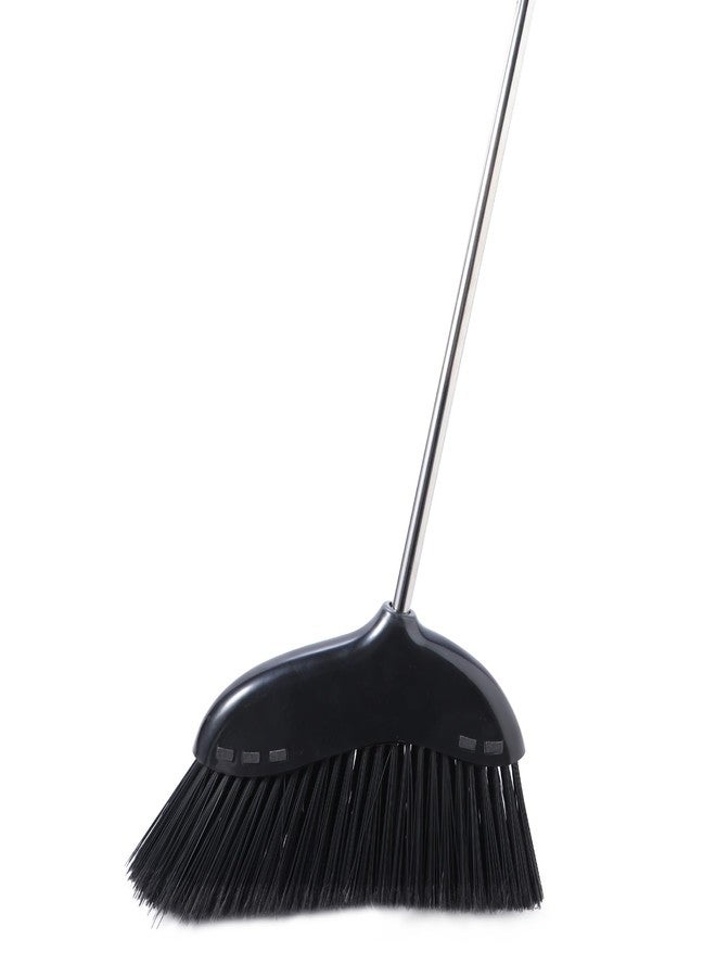 Yocada Heavy Duty Broom Outdoor&Indoor Broom Commercial for Courtyard Garage Lobby Mall Market Floor Home Kitchen Room Office Pet Hair Rubbish 56.9Inch Black - Image 1